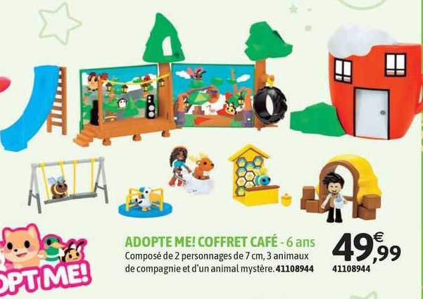 Adopte Me! Coffret Café