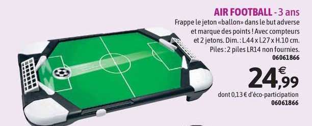 air football - 3 ans