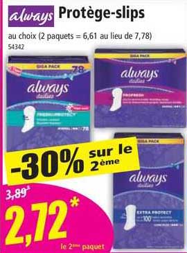 always protège-slips