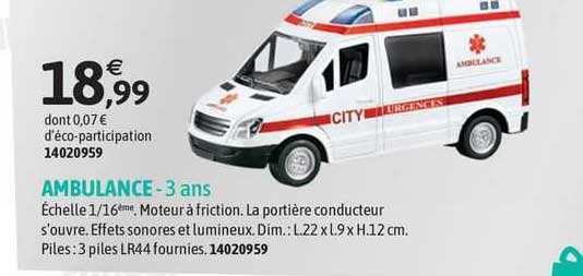 ambulance - 3 ans