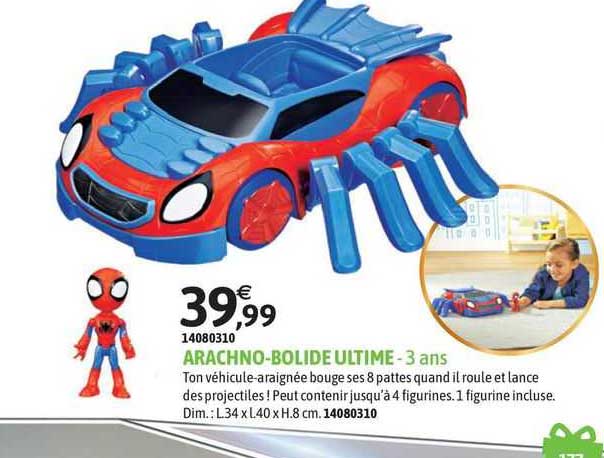 arachno-bolide ultime - 3 ans