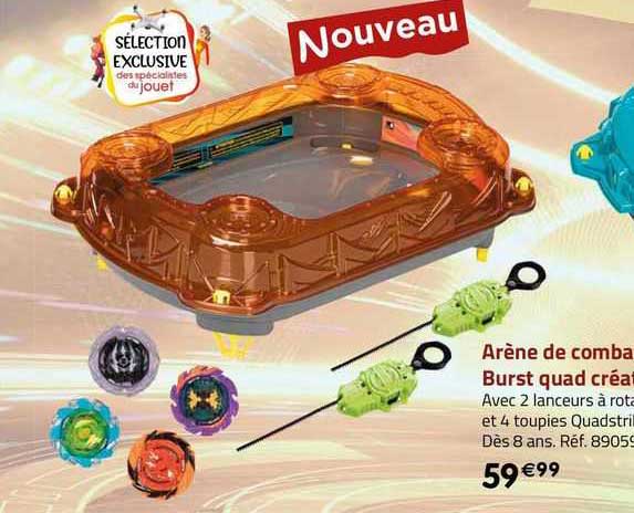 arène de combat burst quad création