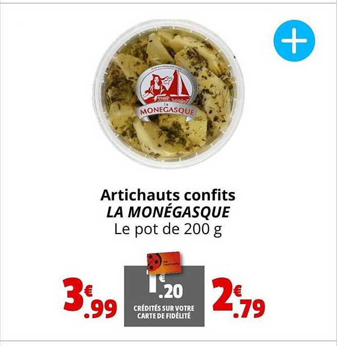 artichauts confits la monégasque