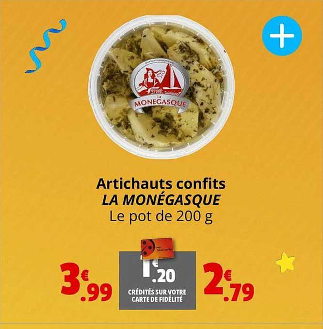 artichauts confits la monégasque