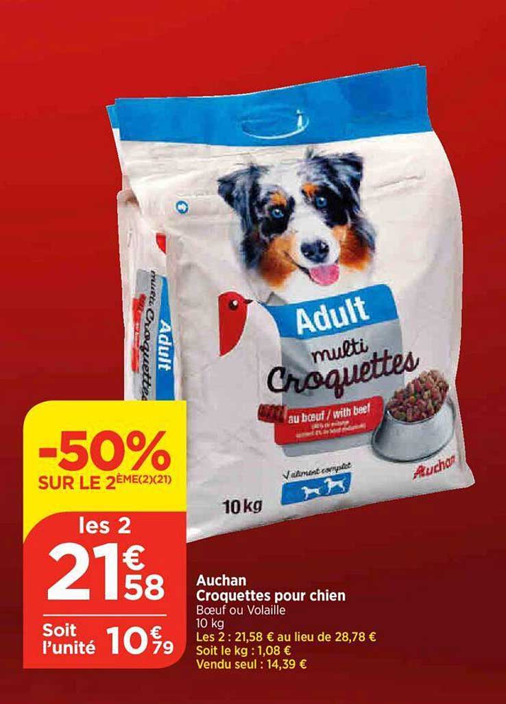 Auchan Croquettes Pour Chien