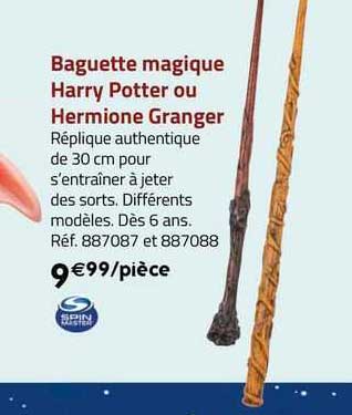 baguette magique harry potter ou hermione granger