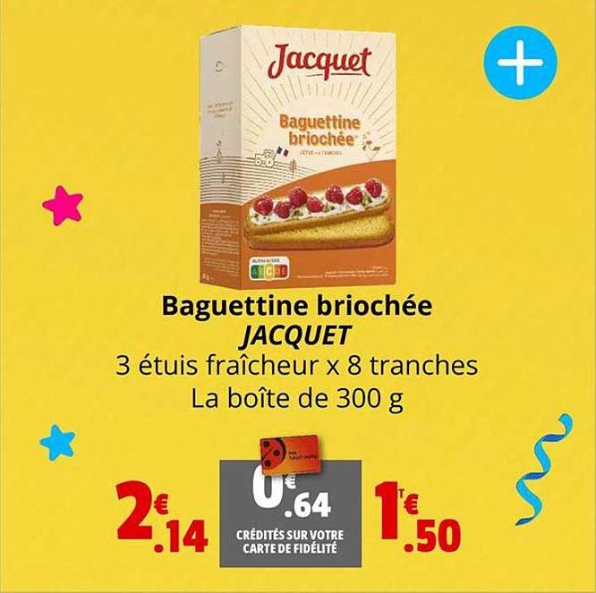 baguettine briochée jacquet