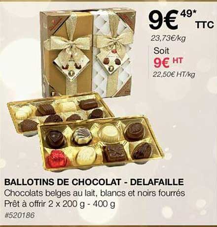 Ballotins De Chocolat - Delafaille