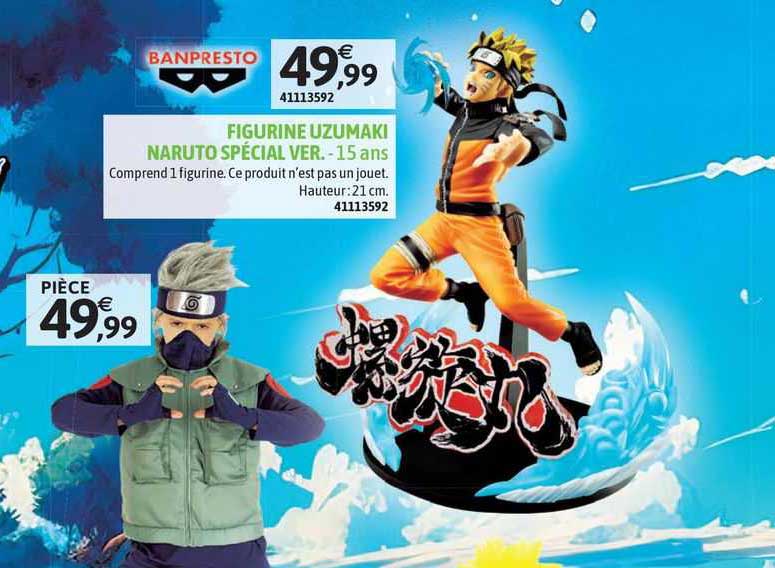 banpresto figurine uzumaki naruto spécial ver. -15 ans
