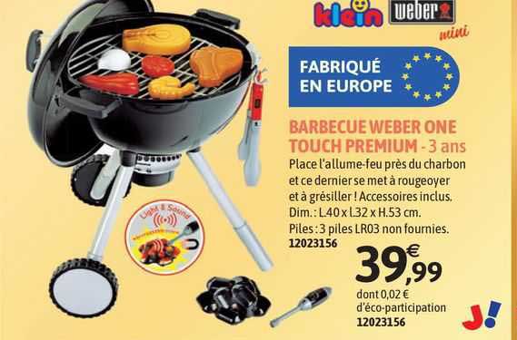 barbecue weber one touch premium klein weber