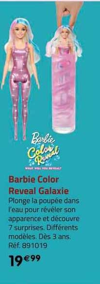 barbie color reveal galaxie