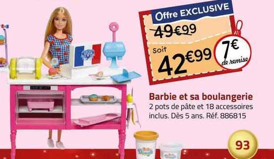 barbie et sa boulangerie