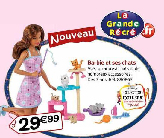 barbie et ses chats