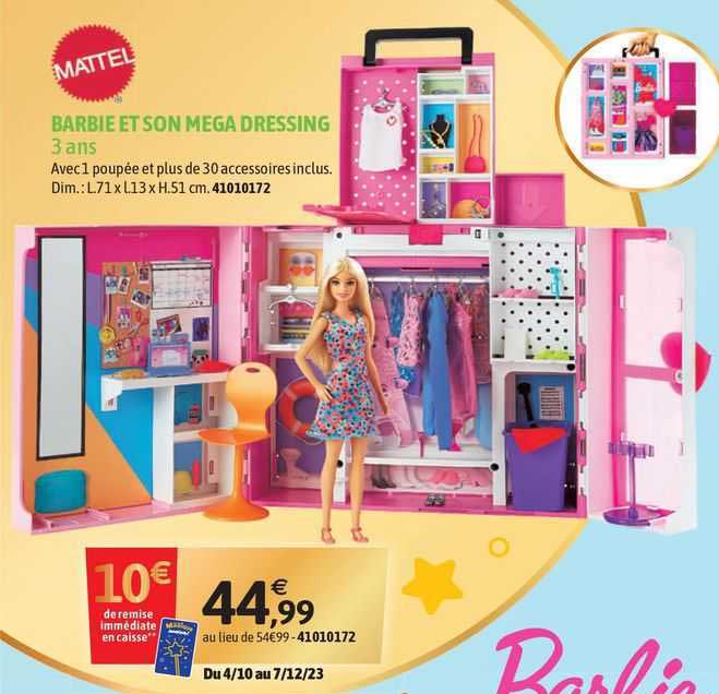 Barbie Et Son Mega Dressing