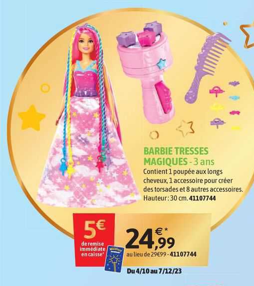 barbie tresses magiques