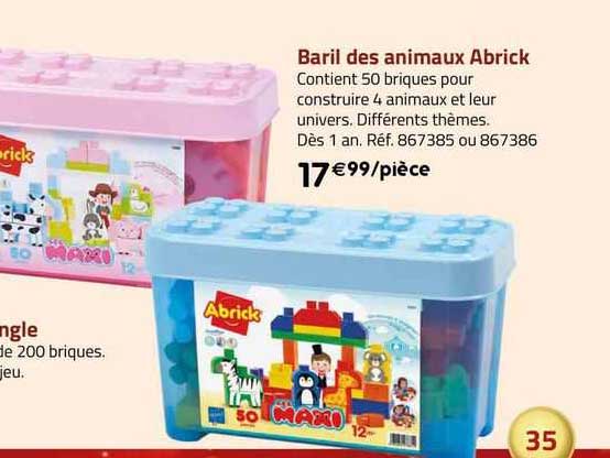 baril des animaux abrick