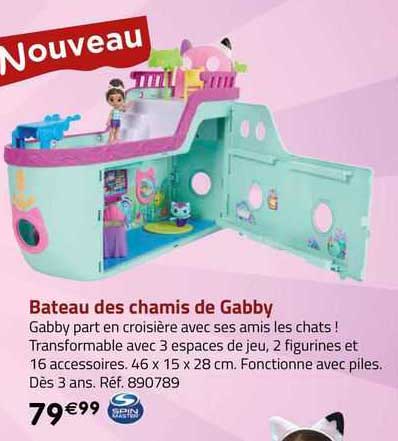 bateau des chamis de gabby