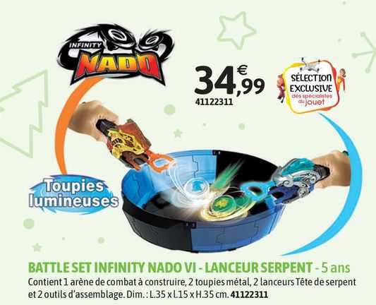 battle set infinity nadon vi - lanceur serpent