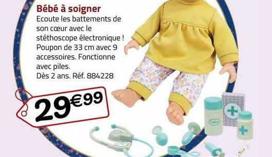 bébé à soigner