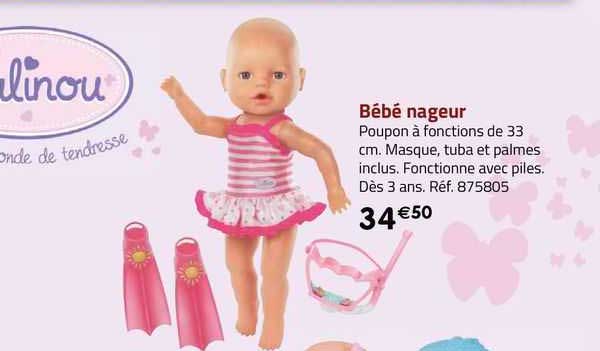 bébé nageur