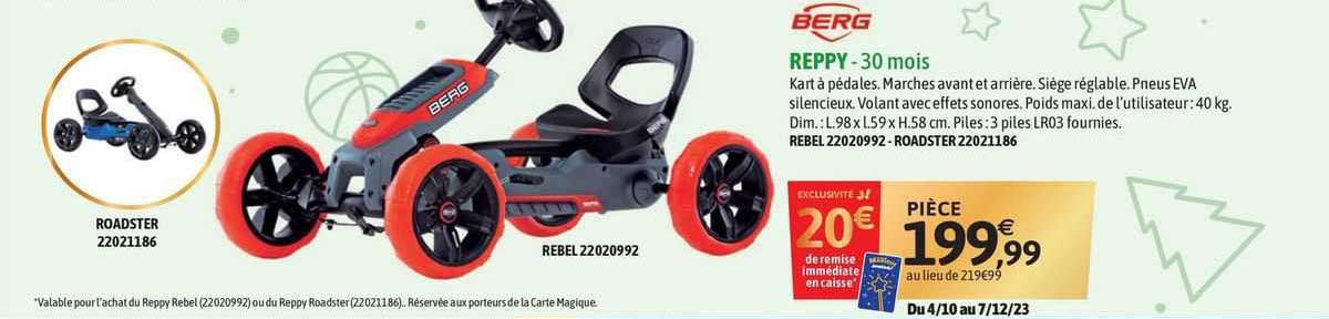 berg reppy - 30 mois