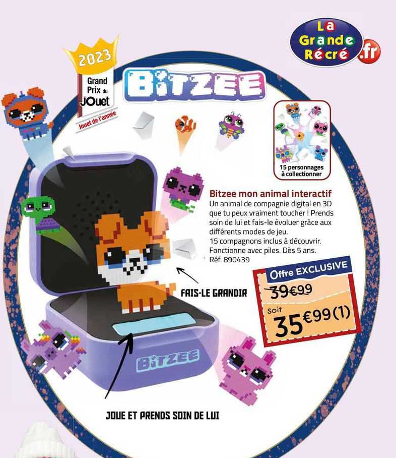 bitzee mon animal interactif