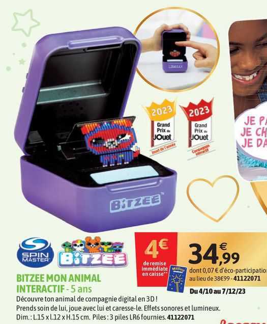 bitzee mon animal interactif