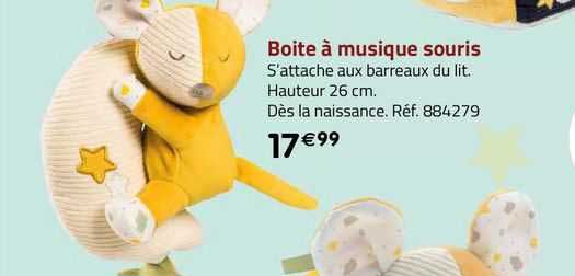 Boite à Musique Souris