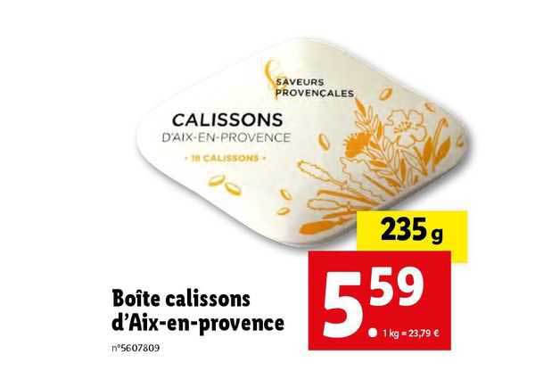 boîte claissons d'aix-en-provence