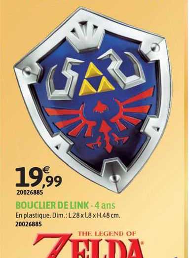 bouclier de link - 4 ans