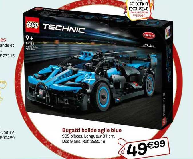 bugatti bolide agile blue lego technic