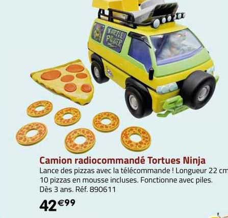 camion radiocommandé tortues ninja