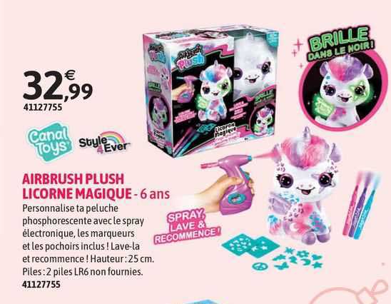 canal toys style4ever airbrush plus licorne magique