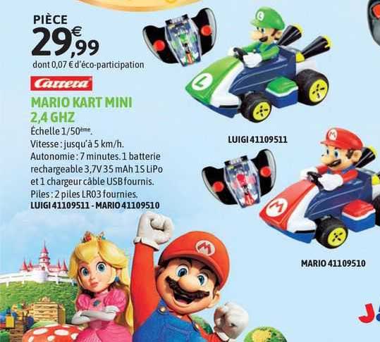 carrera mario kart mini 2.4 ghz