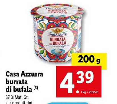 casa azzurra burrata di bufala