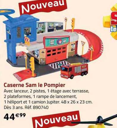 caserne sam le pompier