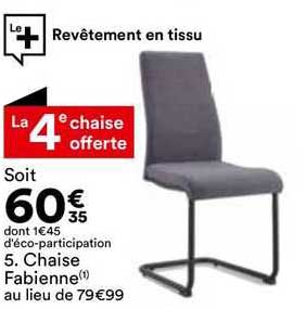 chaise fabienne