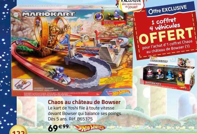 Chaos Au Château De Bowser Hot Wheels