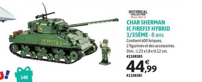 char sherman ic firefly hybrid 1/35ème