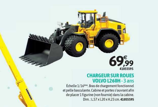 chargeur sur roues volvo l260h
