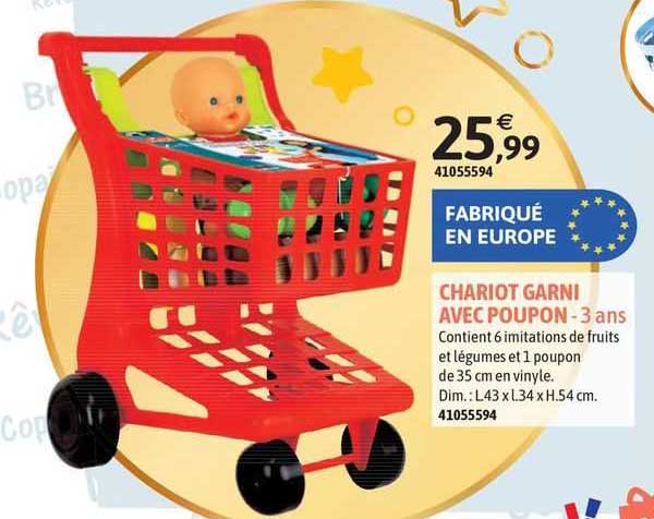 Chariot Garni Avec Poupon