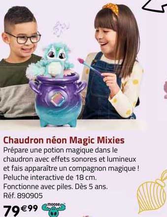 Chaudron Néon Magic Mixies