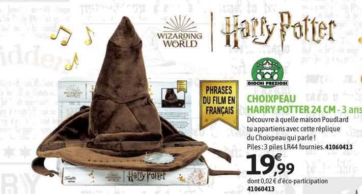 choixpeau harry potter 24 cm