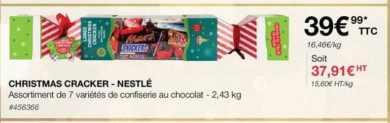 christmas cracker - nestlé