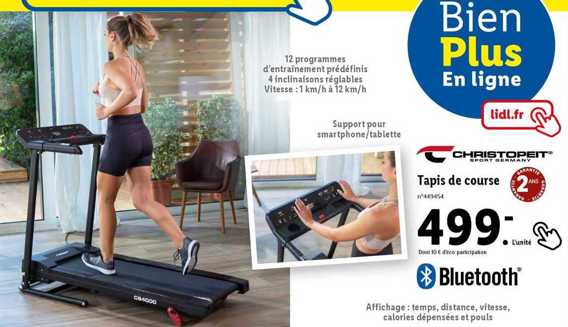 Christopeit Tapis De Course