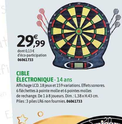 cible eléctroniques - 14 ans