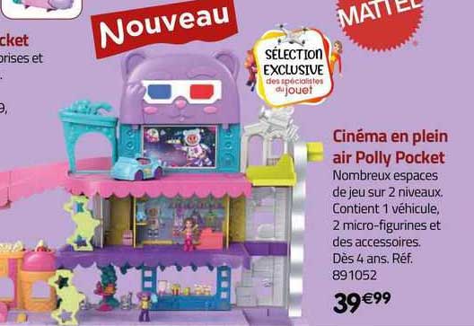 cinéma en plein air polly pocket