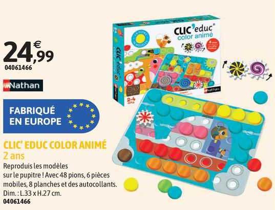 clic' educ color animé