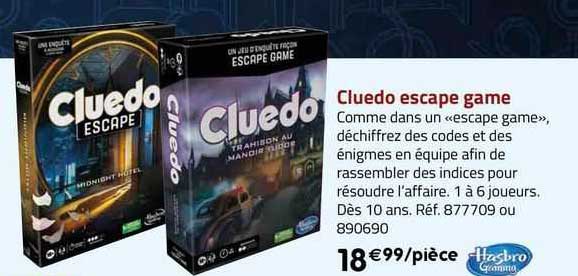 Cluedo Escape Game