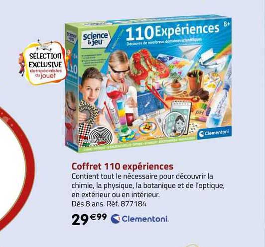 coffret 110 expériences